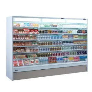 Tủ Mát Trưng Bày Siêu Thị Không Cửa OPO LOMDR