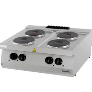 Bếp Âu 4 Họng Dùng Điện Ozti OSOE 8070