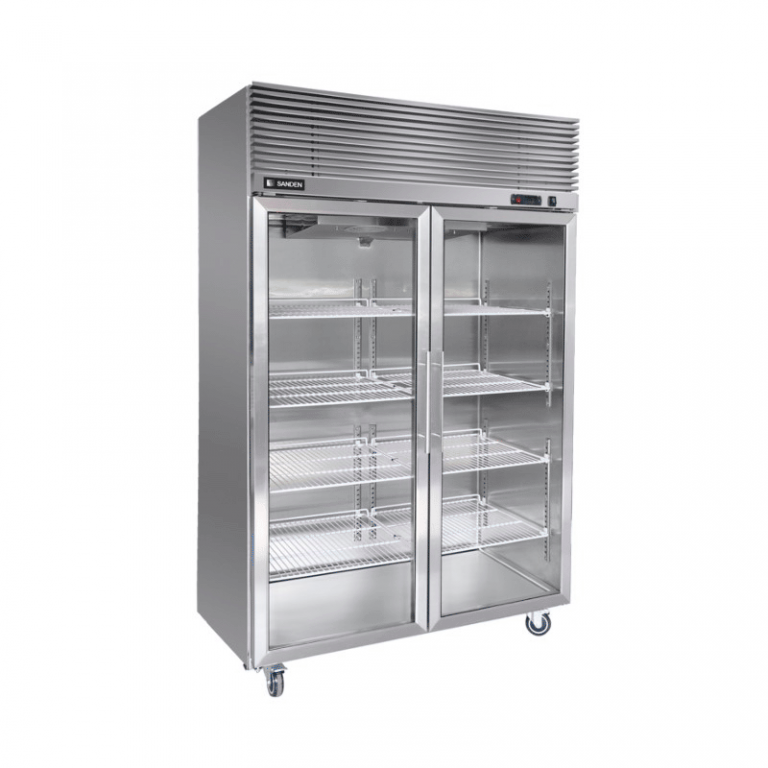 Tủ Mát 2 Cánh Kính Đứng Sanden SRC-1233G