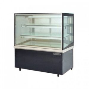 Tủ trưng bày bánh kem kính vuông Berjaya RCS12SB13-2FB