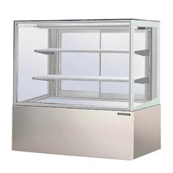 Tủ trưng bày bánh kính vuông 630 lít Berjaya RCS15SS-2 (Quạt gió)