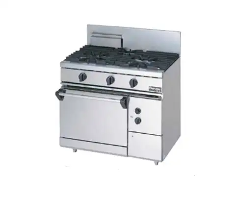 Bếp âu 3 họng kèm lò nướng dùng gas Maruzen RGR-0963D