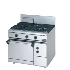 Bếp âu 2 họng kèm lò nướng dùng gas Maruzen RGR-0972D