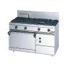 Bếp âu 4 họng kèm lò nướng dùng gas Maruzen RGR-1264D