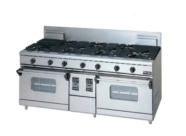 Bếp Âu 7 họng dùng gas kèm lò nướng đối lưu Maruzen RGR-187WXD