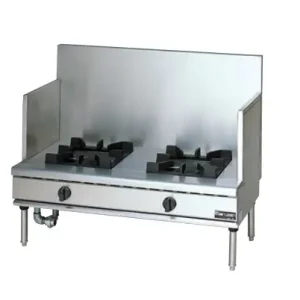 Bếp nấu soup 2 họng dùng gas Maruzen RGS-126D