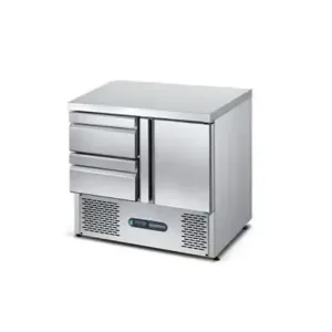 Bàn Salad 1 Cửa 2 Ngăn Kéo Coolmes S901D2