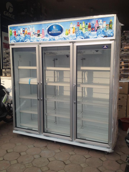 Tủ mát 3 cánh kính Sanden Intercool SDC-1500AY - Ảnh 2