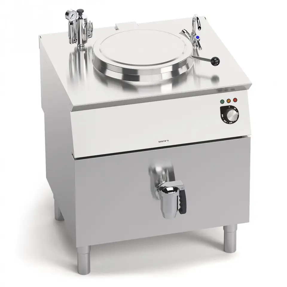 Chảo Đun Sôi Điện 50L Làm Nóng Gián Tiếp Berto's SE7PI