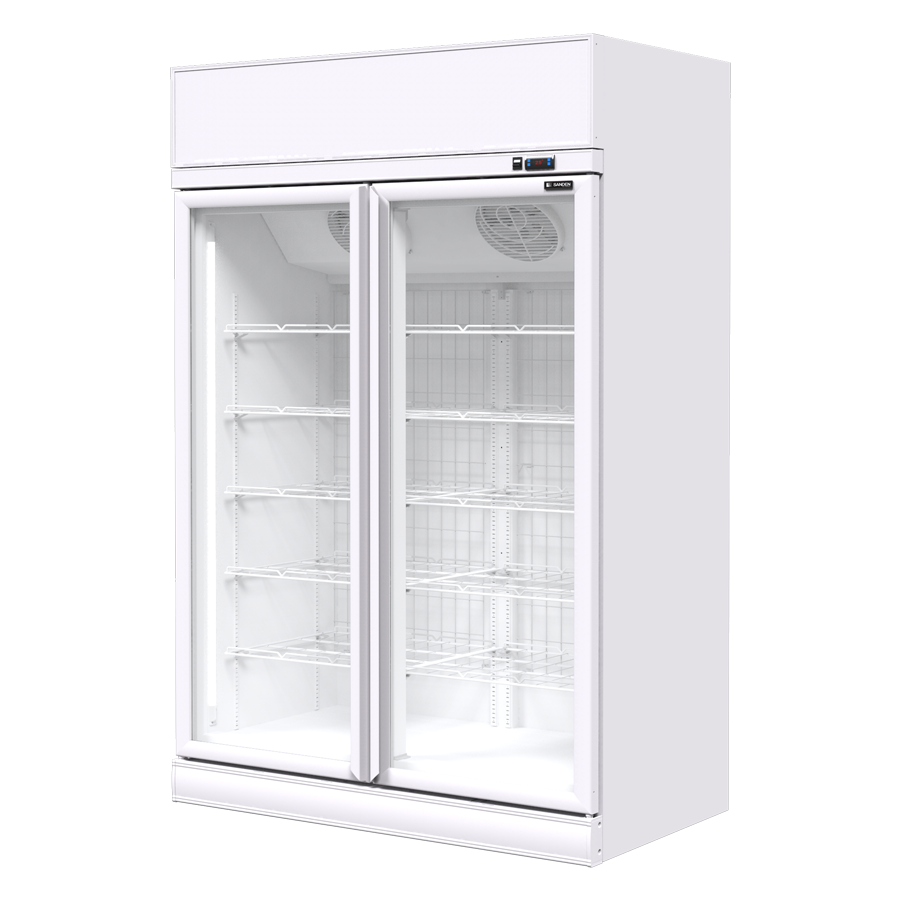 Tủ đông đứng 2 cánh kính Sanden SFM-1003