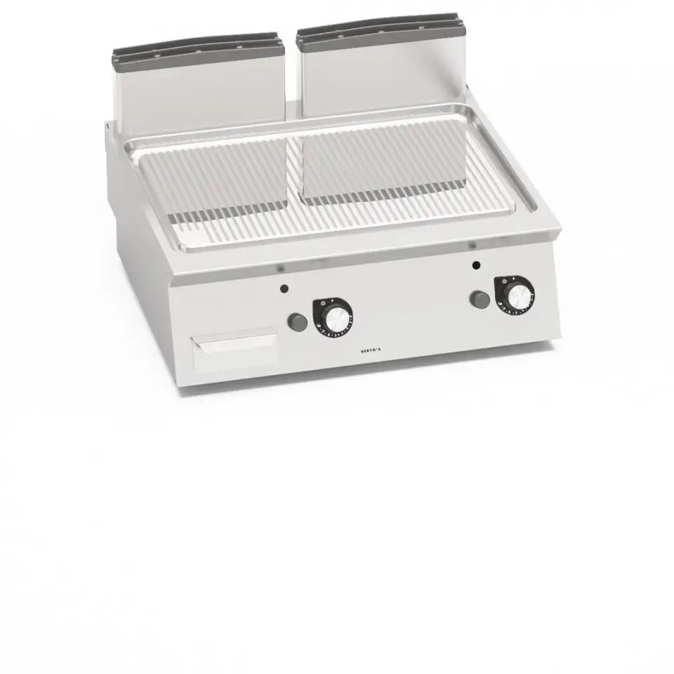 Bếp Chiên Phẳng Rãnh Dùng Gas Berto's SG7FR8B-2/CPD