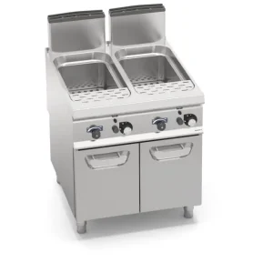 Bếp Nấu Mì Ý Dùng Gas Có Tủ Berto's SG9CP80