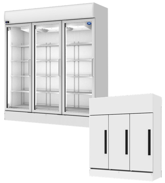 Tủ mát trưng bày 3 cánh kính Sanden SMB-1813
