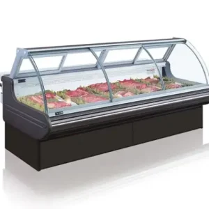 Tủ Mát Trưng Bày Thịt Mặt Cong Dạng Trượt OPO SME0M2-CS