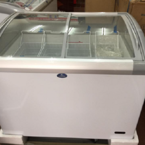 Tủ đông nằm kính cong cửa lùa Sanden SNC-0283 (270 lít)