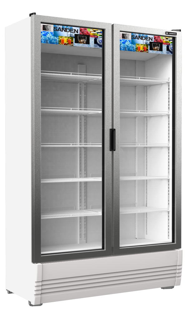 Tủ mát 2 cánh kính Sanden SPB-1000 (Inverter)