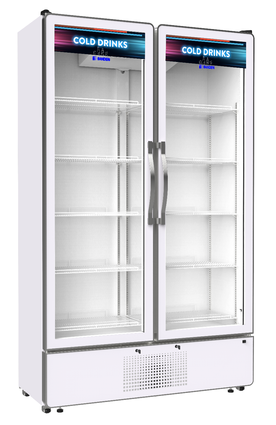 Tủ mát đứng 2 cánh kính Sanden SPD-1000P