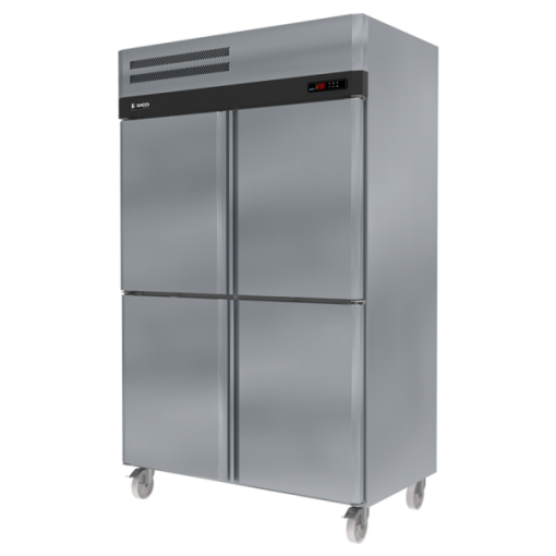Tủ đông đứng inox 4 cửa Sanden SRF3-1327-AR