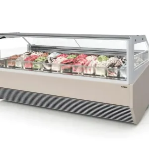 Tủ trưng bày kem gelato Smyrna New