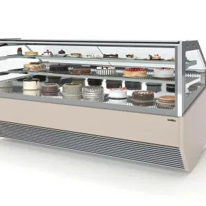 Tủ trưng bày kem gelato Smyrna Vision New Pastry