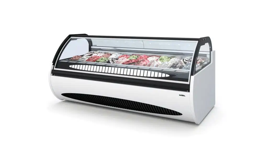 Tủ trưng bày kem gelato Troy Sport