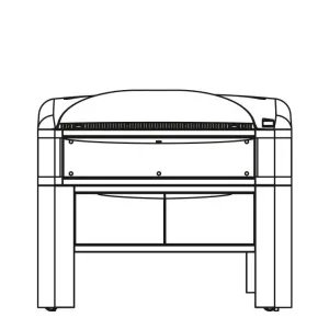 Lò nướng bánh Pizza dùng điện Prismafood VISIOME 4/S