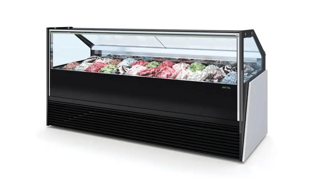 Tủ trưng bày kem gelato W90