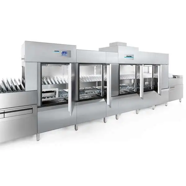 Máy rửa khay chén bát băng tải WinterHalter MTF