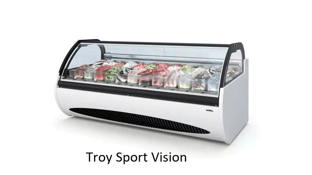 Tủ trưng bày kem gelato Troy Sport - Ảnh 2