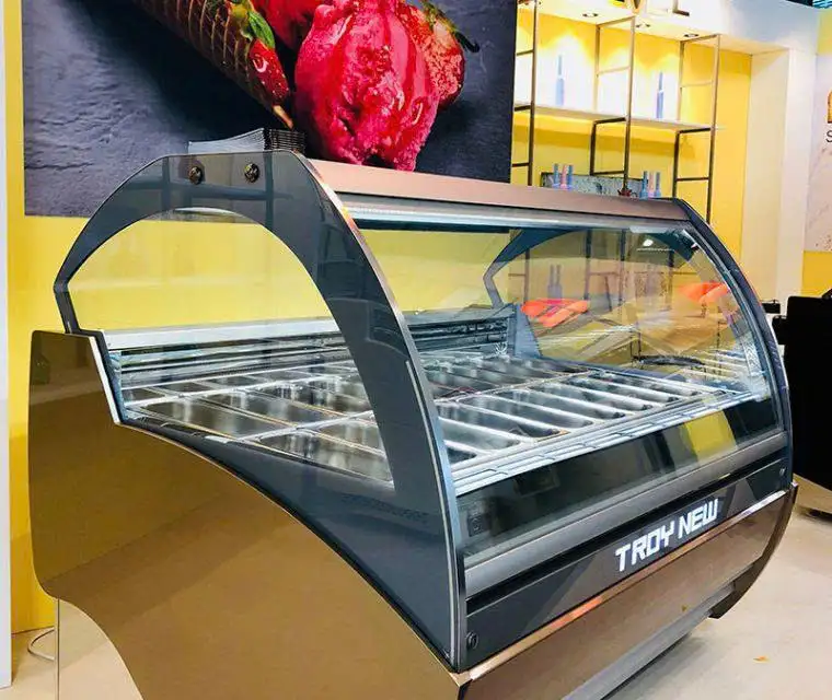 Tủ trưng bày kem gelato Troy (New) - Ảnh 2