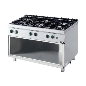 Bếp Âu 6 họng có chân đứng Nayati NGTR 12-75 ME