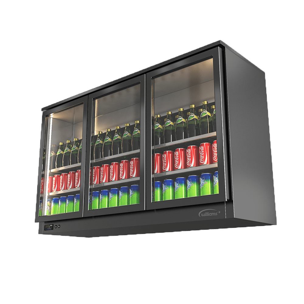 Tủ Mát Treo Tường Trưng Bày Đồ Uống 3 Cánh – Williams DBC-3WM