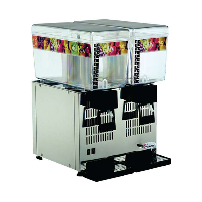 Máy giữ lạnh nước trái cây Santos 2 hộc SANTOS-34-2